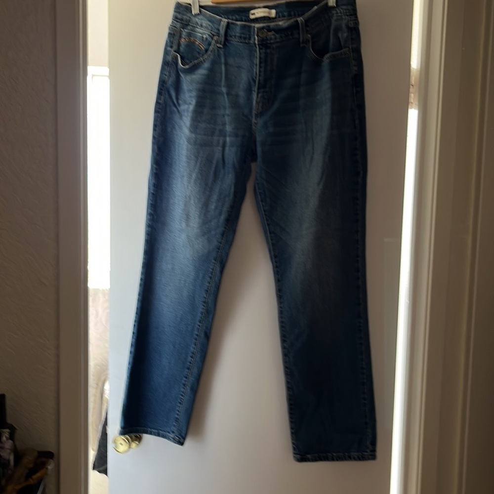 Levi’s 505 medium wash jeans straight leg - Picture 6 of 8